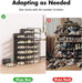 15 Pack Shoe Storage Organizer Box Container Clear Plastic Stackable
