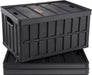 65L Collapsible Storage Bins with Lids 3 Packs, Stackable Crates