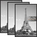 16x24 Poster Frame, Easy Slide-In Assembly, Black, 3 Pack