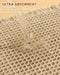 Waffle Bath Mat 30X20, Extra Soft Absorbent Bathroom Rugs, Brown