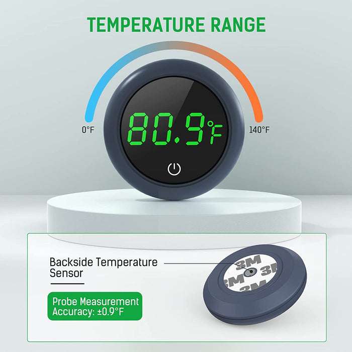 Aquarium Thermometer Digital, Highly Accurate Fish Tank Thermometer