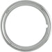 17" ABS Plastic Beauty Trim Rings - 1.5" Deep, Chrome, 4-Pack