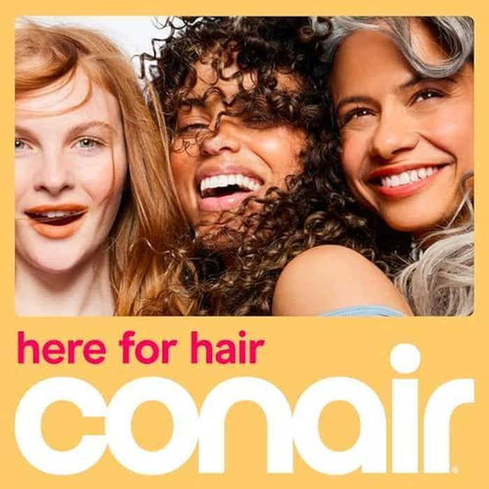 Curling Iron, Double Ceramic, 1" Barrel, White/Rose Gold