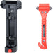 Emergency Escape Tool, Window Breaker and Seatbelt Cutter, Car Safety Hammer with Protective Bracket, Bright Orange, 2 P