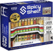 3.0 - Expandable 2 Tiered Spice Rack Organizer for Cabinet & Pantry - Kitchen Seasoning Organizer - Cabinet Spice Racks 