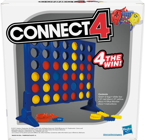 Connect 4 Strategy Board Game for Ages 6 and Up (Amazon Exclusive)