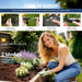 2Pack Solar Lights Outdoor, 120LED Firework Lights