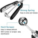Cookie Scoop Set, Include 1 Tbsp/2 Tbsp/3 Tbsp, Cookie Dough Scoop, Cookie Scoops for Baking Set of 3, 18/8 Stainless St