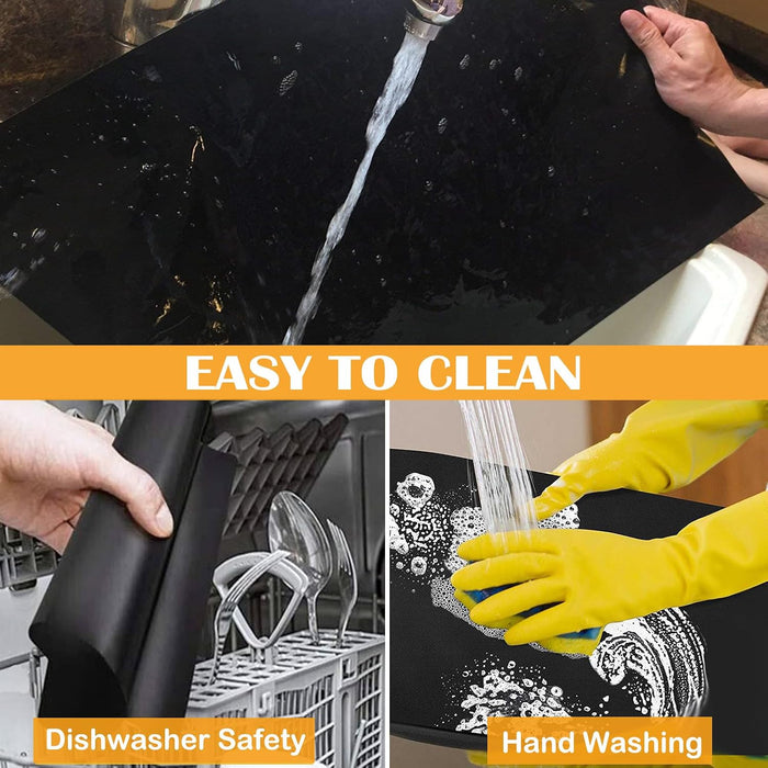 Grill Mats for Outdoor Grill, Grill Mat Non Stick Set of 5