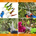 Pruning Shears, 5 Pack Garden Shears with Gardening gloves, Clippers Handheld, Stainless Steel Garden Snips, Pruners for