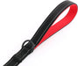 6 ft Reflective Dual-Handle Dog Leash — Black