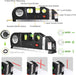Laser Level Line Tool, Multipurpose Laser Level Kit Standard Cross Line Laser leveler Beam Tool with Metric Rulers 8ft/2