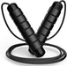Jump Rope, Tangle-Free Rapid Speed Jumping Rope Cable with Ball Bearings for Women, Men, and Kids, Adjustable Steel Jump