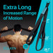 Tricep Rope Cable Attachment. 28.7 Inch & 22 Inch Two Lengths Built in One Pull Down Rope
