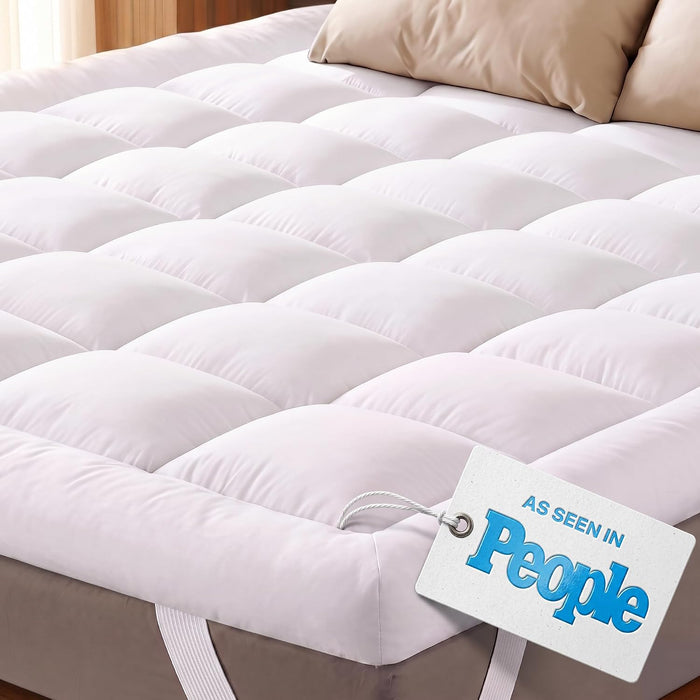 Ultra Soft & Cooling Mattress Topper - Full Size