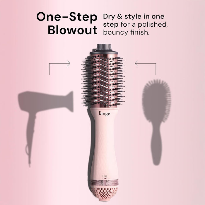 Le Volume 2-in-1 Titanium Blow Dryer Brush | Frizz Control Blowout Hair Dryer Brush for Drying and Styling | Volumizing 