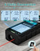 Laser Measure, Digital Laser Distance Meter with 2 Bubble Levels,Portable M/in/Ft Unit Switching Backlit LCD and Measuring Distance/Area/Volume/Pythagorean