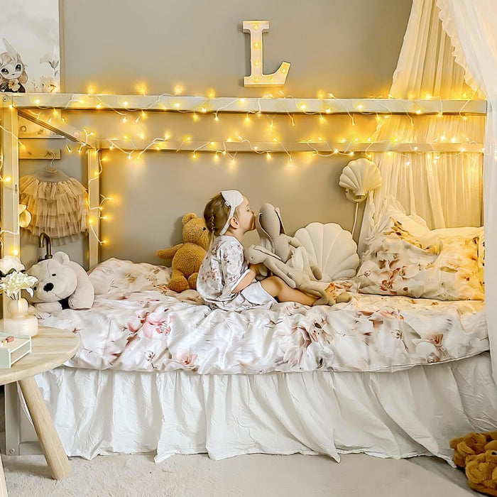 100 LED String Lights Indoor Bedroom Warm White Christmas Lights