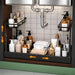 Under Sink Organizer, 2-Tier Slide Out kitchen Storage Metal Shelf, Black