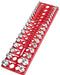 57 Nut and Bolt Thread Checker with 21 Standard &17 Metric &19 Drill Gauges