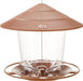Bird Feeder Outdoor Hanging for Wild Bird Seed, Brown