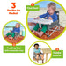 Pop ‘N Sit Portable Booster Seat, 3-in-1 Floor Seat, Travel High Chair & Toddler Booster with Feeding Tray, Indoor/Outdo
