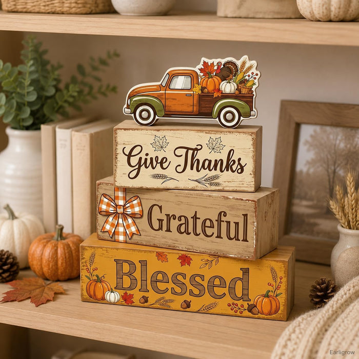 Thanksgiving Decor, Truck Fall Decor, Fall Decorations for Home