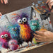 Puzzles for Adults 500 Pieces, Chicken Jigsaw Puzzles - Beach Chicken Coop, Impossible Beach Puzzles for Seniors Family, 20.47x14.96 inches, 1:1 Poster, Letter on the Back