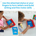 Letter Tracing Sensory Pad, Fine Motor Activities, Ages 3+