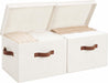 Fabric Storage Bins with Lids, Closet Storage Bins