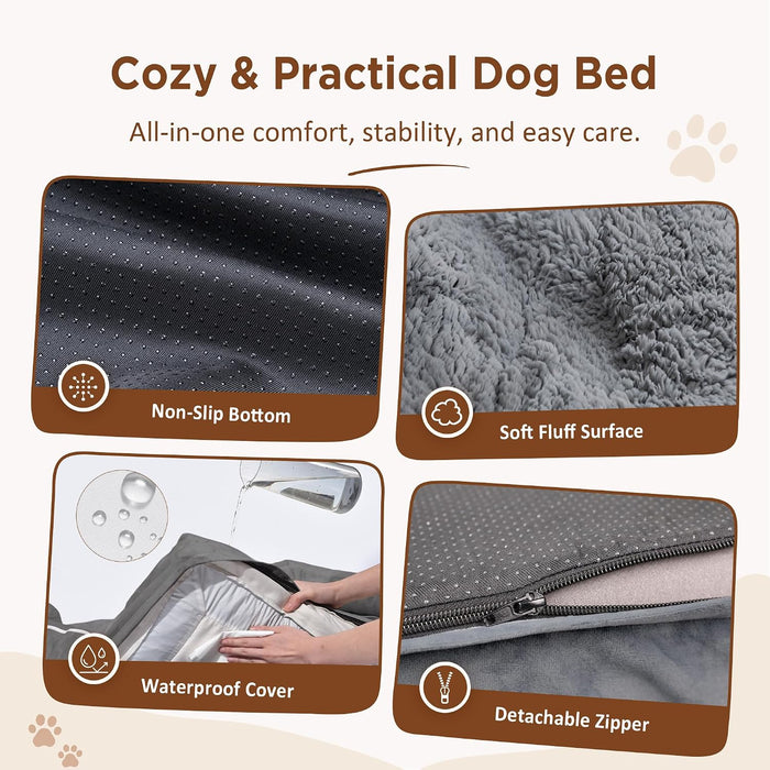 Waterproof Orthopedic Dog Bed for Extra Large Dogs