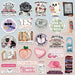 150 PCS Romance Book Stickers for Kindle, Holographic Bookish Sticker Pack Reading Glitter Vinyl Decals for Laptop Ebook Readers Water Bottles Journal Scrapbook Waterproof