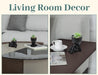 3 Pack Fake Plants in Black Pots for Bathroom Living Room Decor