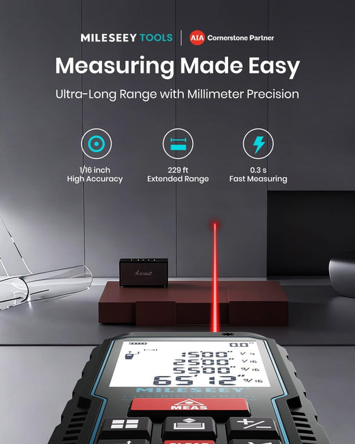 Laser Measure, Laser Measuring Tool with Angle Sensor
