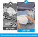 Clear Shoe Bags for Travel 5 PCS, Drawstring Travel Shoe Bags for Packing