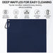 3 Pack 16" X 16" Golf Towels for Golf Bags,3 Stain-Resistant Colors