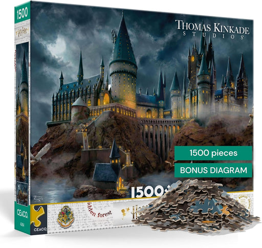 - Thomas Kinkade Harry Potter - Hogwarts Castle - 1500 Piece Puzzle