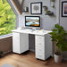 Four-Drawer Nail Art Workstation