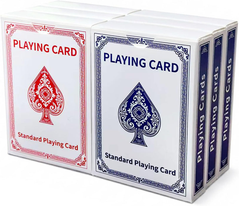 Playing Cards 6 Pack, Decks of Cards, Standard Playing Cards Bulk