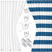 Bathroom Set - Navy Bathroom Accessories Set, 20PC Bathroom Accessory Set, Shower Curtain Set with Liner, Toothbrush Holder, Soap Dispenser, Soap Dish, Toilet Brush Holder, and Trash Can
