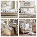 18x18 Pillow Inserts 4 Pack, 100% Virgin Fiber Filling Throw Pillows