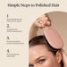 Smooth & Polish Hair Brushes For Women and Men - Terracotta