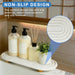 Instant Dry Sink Tray, Anti-Slip Stone Sink Caddy, Durable Kitchen Sink Organizer, Quick Dry Water Absorbing Stone Tray for Bathroom Counter, Stone Soap Tray