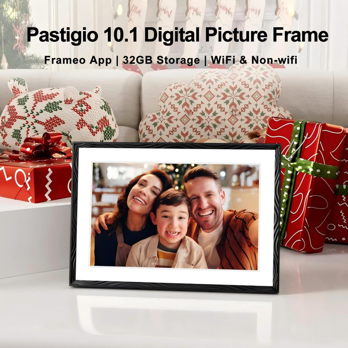 Frameo Digital Picture Frame, 10.1'' Frameo Digital Photo Frame WiFi, 32GB