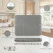 Silicone Dish Drying Mat, Grey, 16"×12"