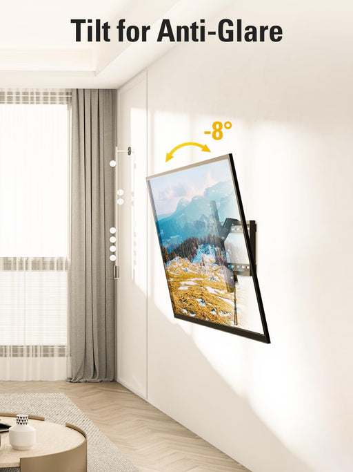 Tilting TV Wall Mount for Most 37-90 Inch TVs up to 132lbs
