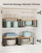 Cabinet Organizer Shelf, Set of 2 Spice Rack, Kitchen Storage