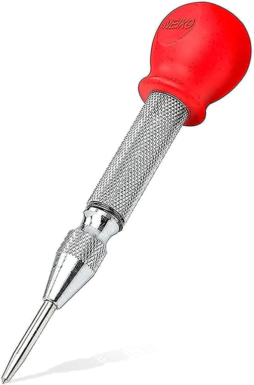 02638A 5-Inch Automatic Center Punch, Adjustable Impact Tool