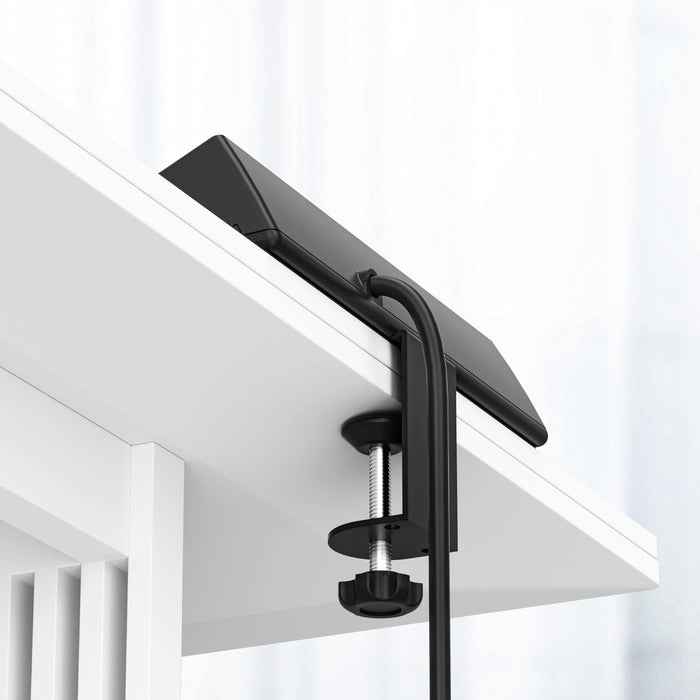 Desk Clamp Power Strip, 4 AC Outlets 4 USB Ports, Fit 1.7in Tabletop Edge