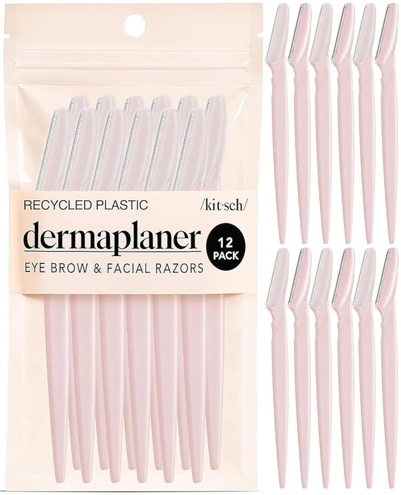 Dermaplane Razor for Women Face – Blush, 12 pcs